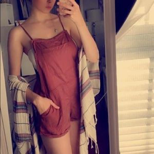 Abercrombie overall romper